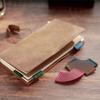 Fan Shaped Bookmarks Simple Book Markers PU Leather Page Markers Creative Bookmarks for Book Lovers