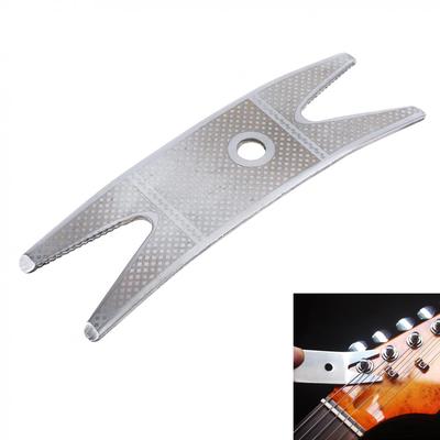 Gitarre Bass Multifunktions-Edelstahl-Schraubenschlüssel Knopf Stimmgerät Buchse Entfernen Rotationswerkzeug
