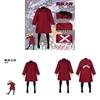 Daemons Of The Shadow Realm Kabu Cosplay Kostuum Met Rode Jas Voor Anime Rollenspel En Halloween Evenementen
