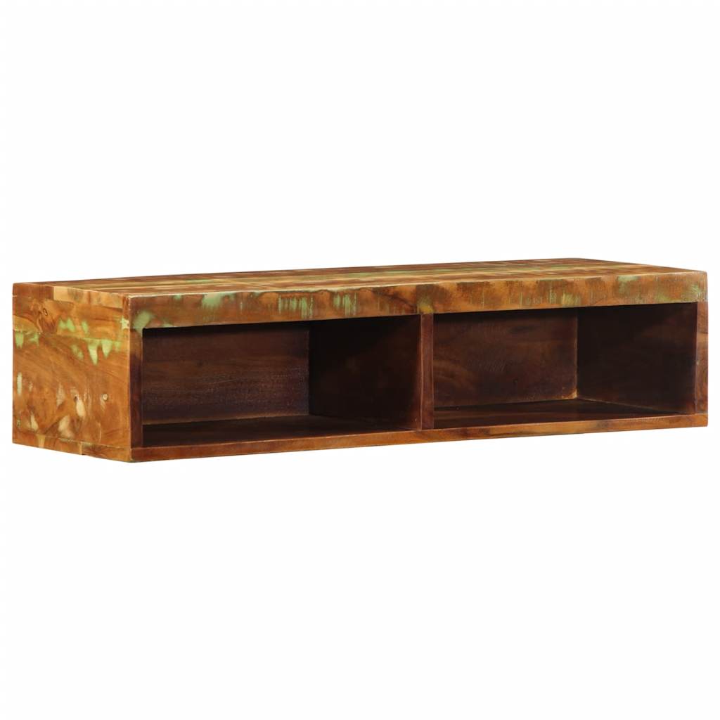 TV Wall Cabinet 80 X 30 X 19 Cm Solid Reclaimed Wood