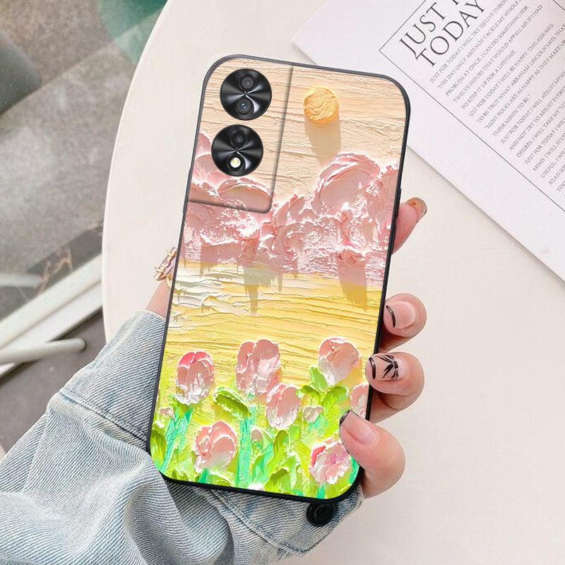 For TCL 40 NxtPaper 4G Case Black Bumper Back Cover on TCL 40NxtPaper Funda Soft Silicone Phone Case For TCL40NxtPaper 5G Coque