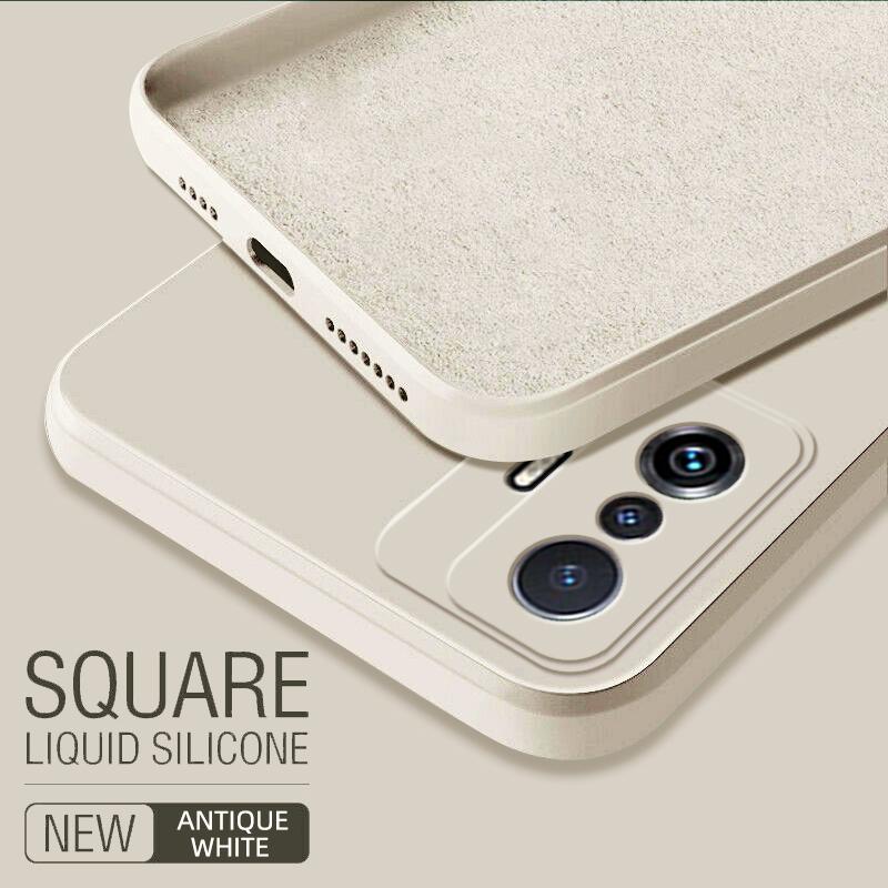 For Mi 11 T 11T Pro Lite Ultra Case Square Liquid Silicone Soft Cover For Xiaomi Mi 11 T 11T Pro Ultra Lite 5G Ne Mi11T Pro