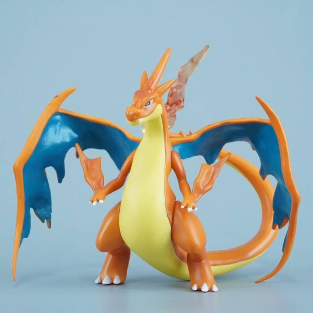 10.5cm/4.14in Pokemon Anime Figure Charizard Y Action Figures Pvc Collection Model Toys Gifts