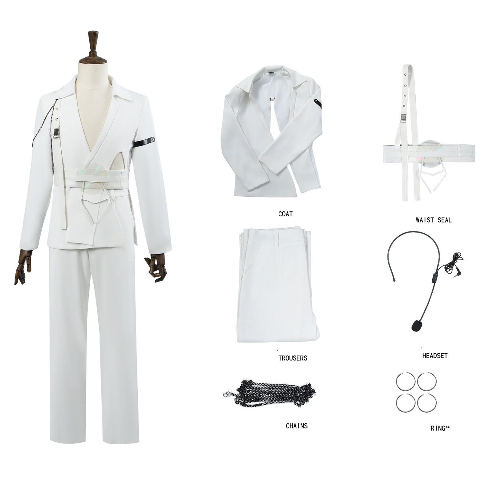 

Живой сервер косплея для фильмов, аниме и игр XL белый