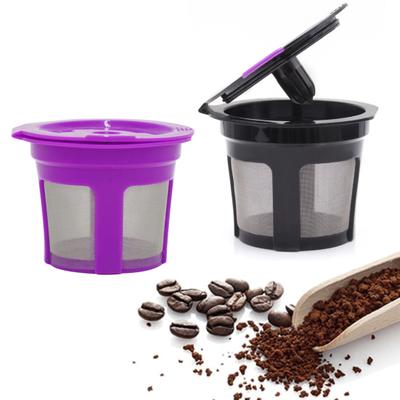 2 szt. Filtry zamienne do kubków do kawy ze stali nierdzewnej, wielokrotnego użytku, zmywalne w zmywarce, przyjazne dla środowiska, K-Cup Coffee