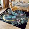 1pc. Butterfly Garden Home Decor Rug, Office Carpet, Chair Mat, Outdoor Rug Gift for Nature Lovers