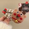 Felt Christmas Tree Hair Clip Elk Xmas Wool Barrettes Unique Santa Claus Hairpin  Girls