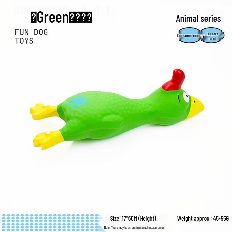 Pet Latex Chew Squeaky Duck Toy - Durable & Fun for Dogs
