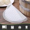 GWHOLE Steamer 20cm Steamer Cooking Mat for Chinese Heat 10 Sheets Sheets, Diameter, Food-Grade Silicone, Paper, Steamers, Resistant, Reusable,