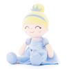 16 Zoll Plüschpuppe Mädchen Manor Prinzessin Spielzeug Hellblau Weihnachtsgeschenke für Babymädchen