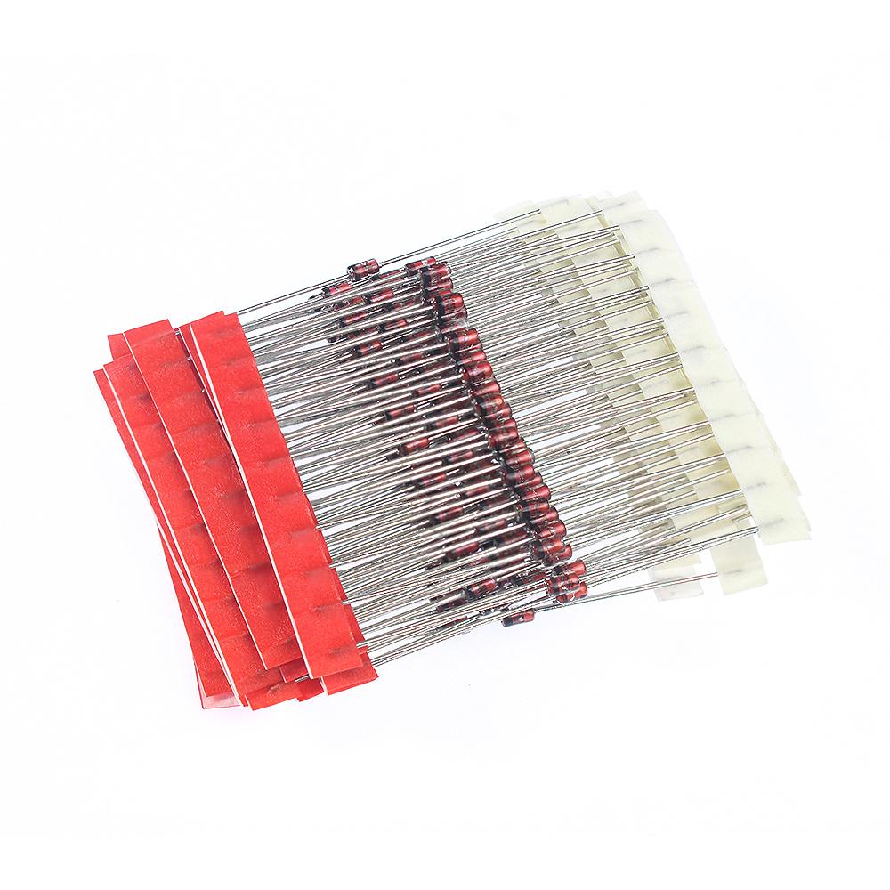 140PCS 3.3V~24V 1W Zener Diode Kit Electronic Components Diy Assorted Set 3.3V 10V 3.9V 12V 4.7V 15V 5.1V 16V 5.6V 18V 6.2V 20V