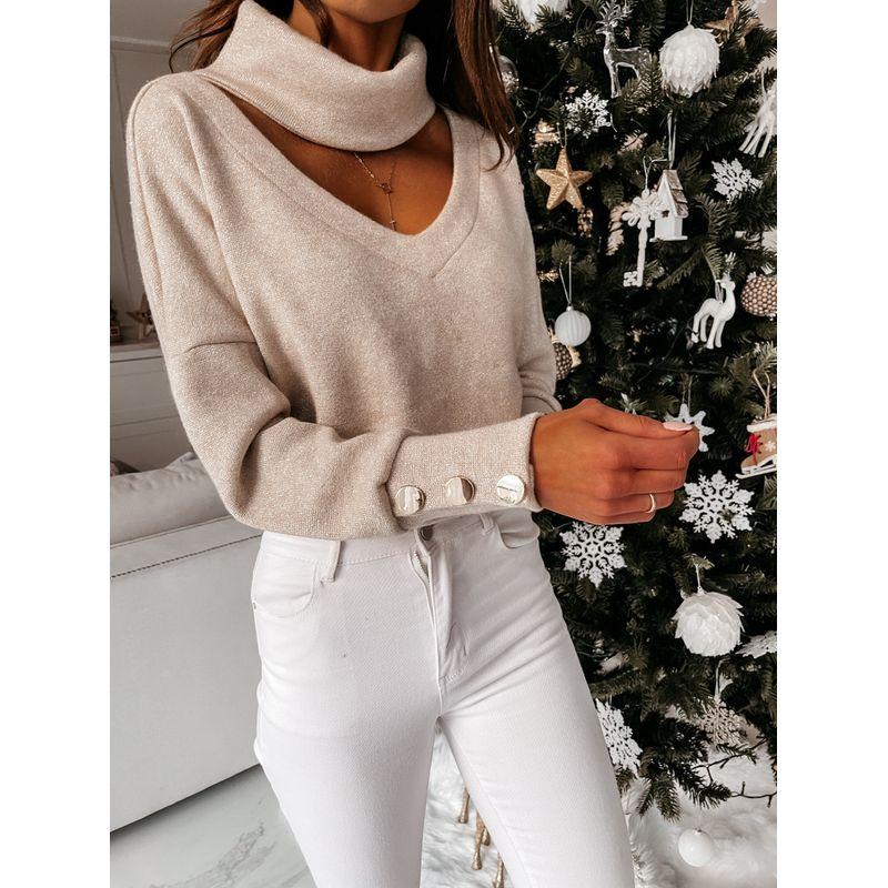 

Hot Selling Independent Wish Amazon Spring Solid Color T-shirt Red M