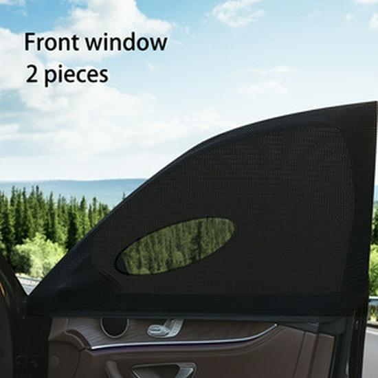 

Zipper Style Car Curtain: Anti-Mosquito, Sunshade & Breathable Sun Protection.