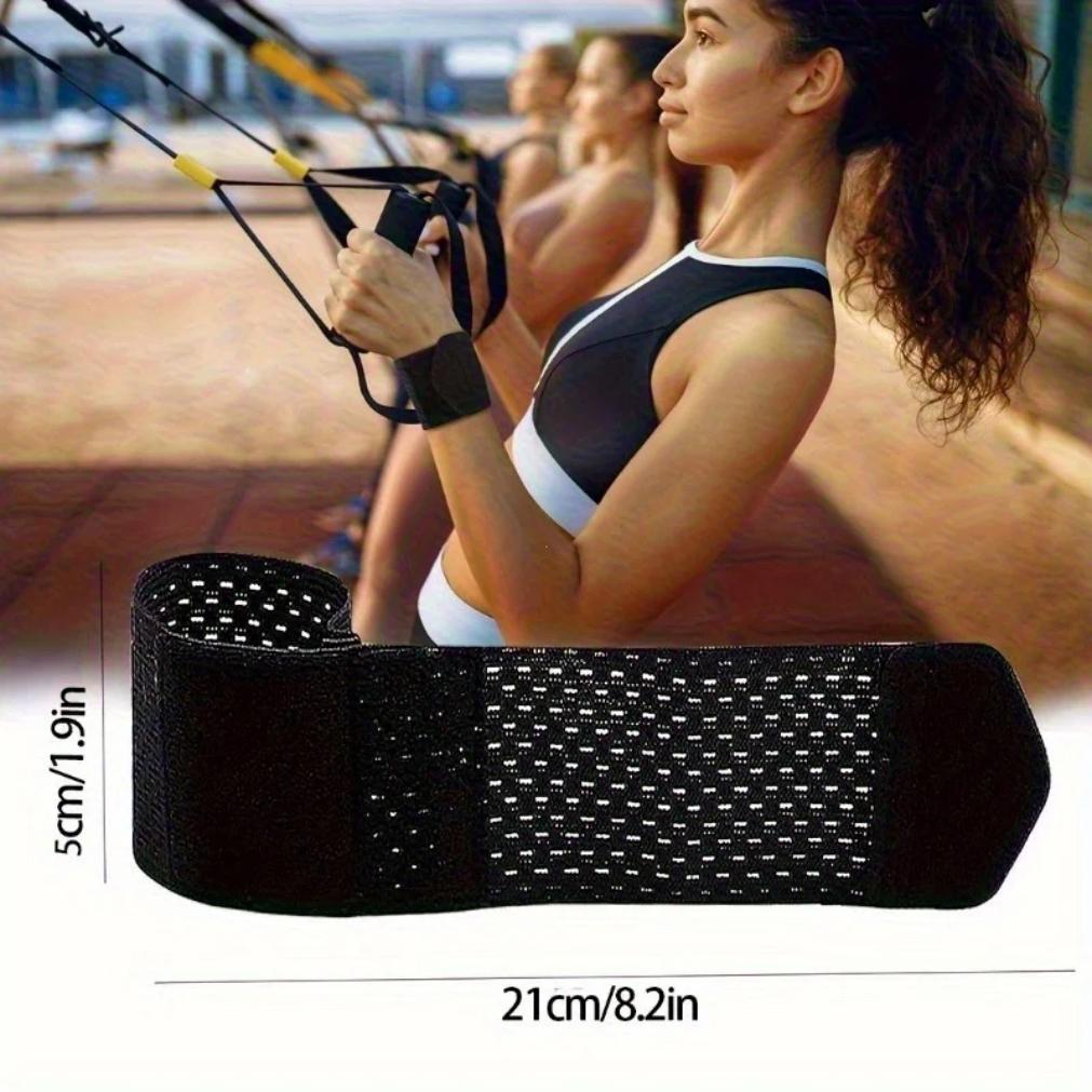 2pcs Wrist Support Straps Ultra-Thin Compression Support Straps Soft High Elasticity Adjustable Comfort Suitable for Women 1