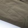 JOW Men's Spliced Stand Collar Casual Jacket