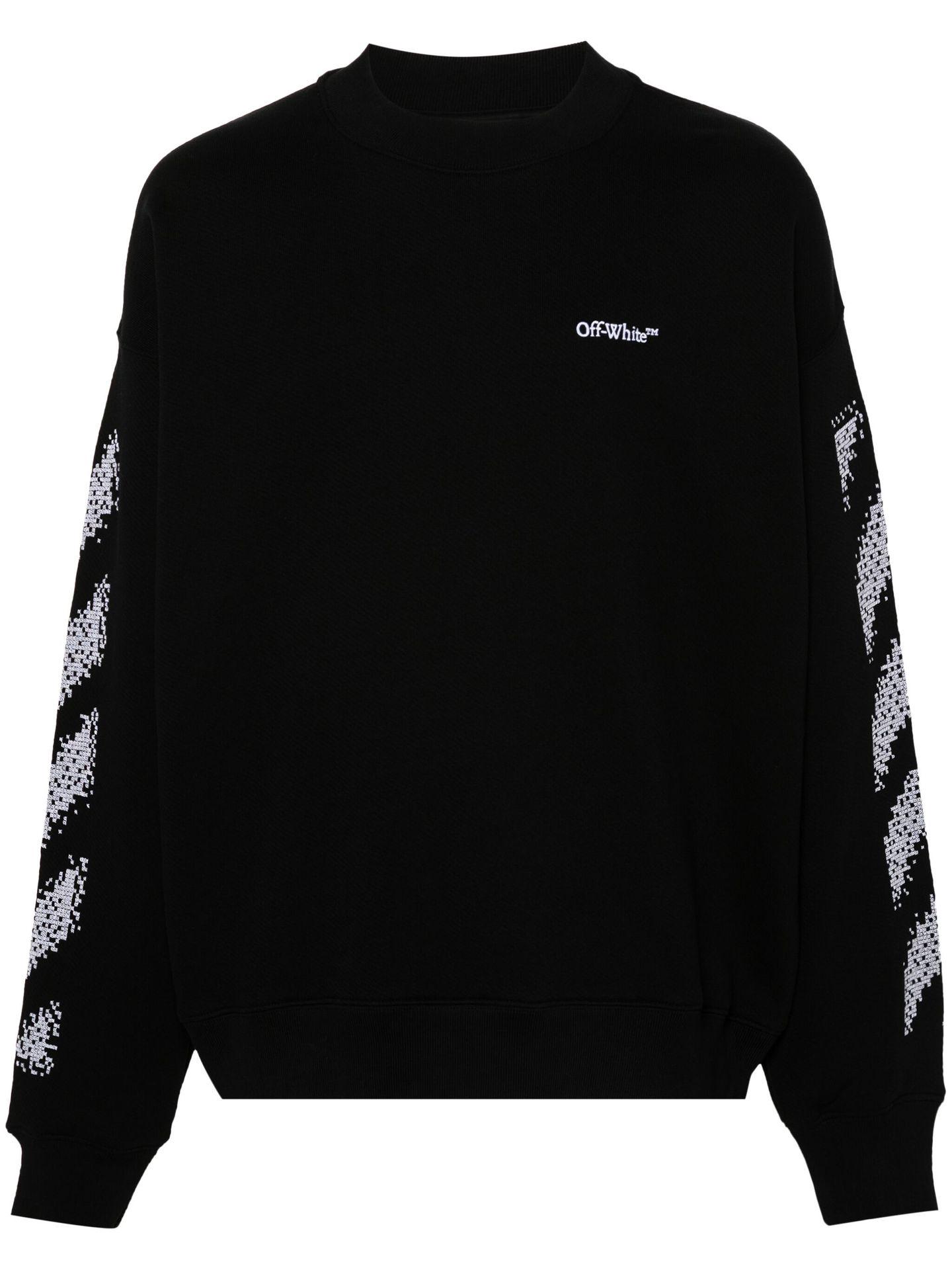 Autumn/Winter Trendy Men s Crew Neck Sweatshirt - L Print Terry Cloth Sportswear Double Extra Large