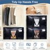 Premium-For Clothes And Storage Heavy Duty Moving Bag 1 Pack With Zippers& Reinforced Handles