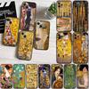 MH67 Gustav Klimt Shell for Samsung Note 20 10 S25 Plus Ultra Lite FE A51 A52 A53 A71 A72 A73 M20 M30 M21 M31 M51 A11 A70 A56 A26