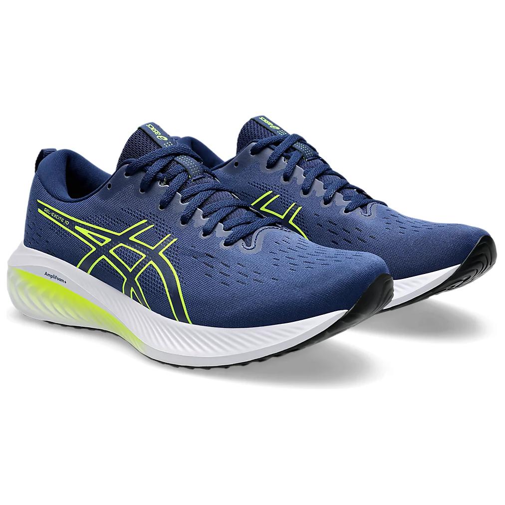 Asics Gel-Excite 10 Blue Expanse Safety Yellow Men Sneakers 1011B600-404