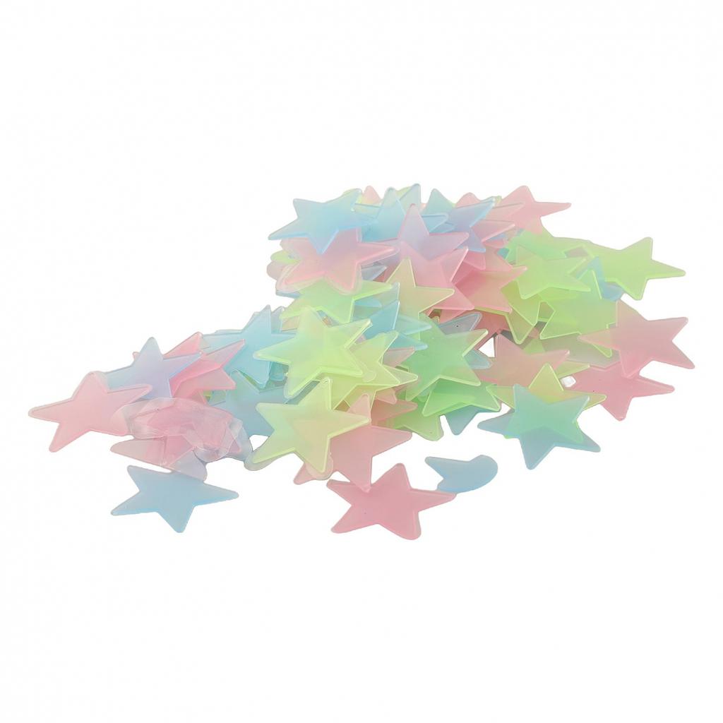 Glow In The Dark Stars Kids Room Decal Night Light Wall Stickers
