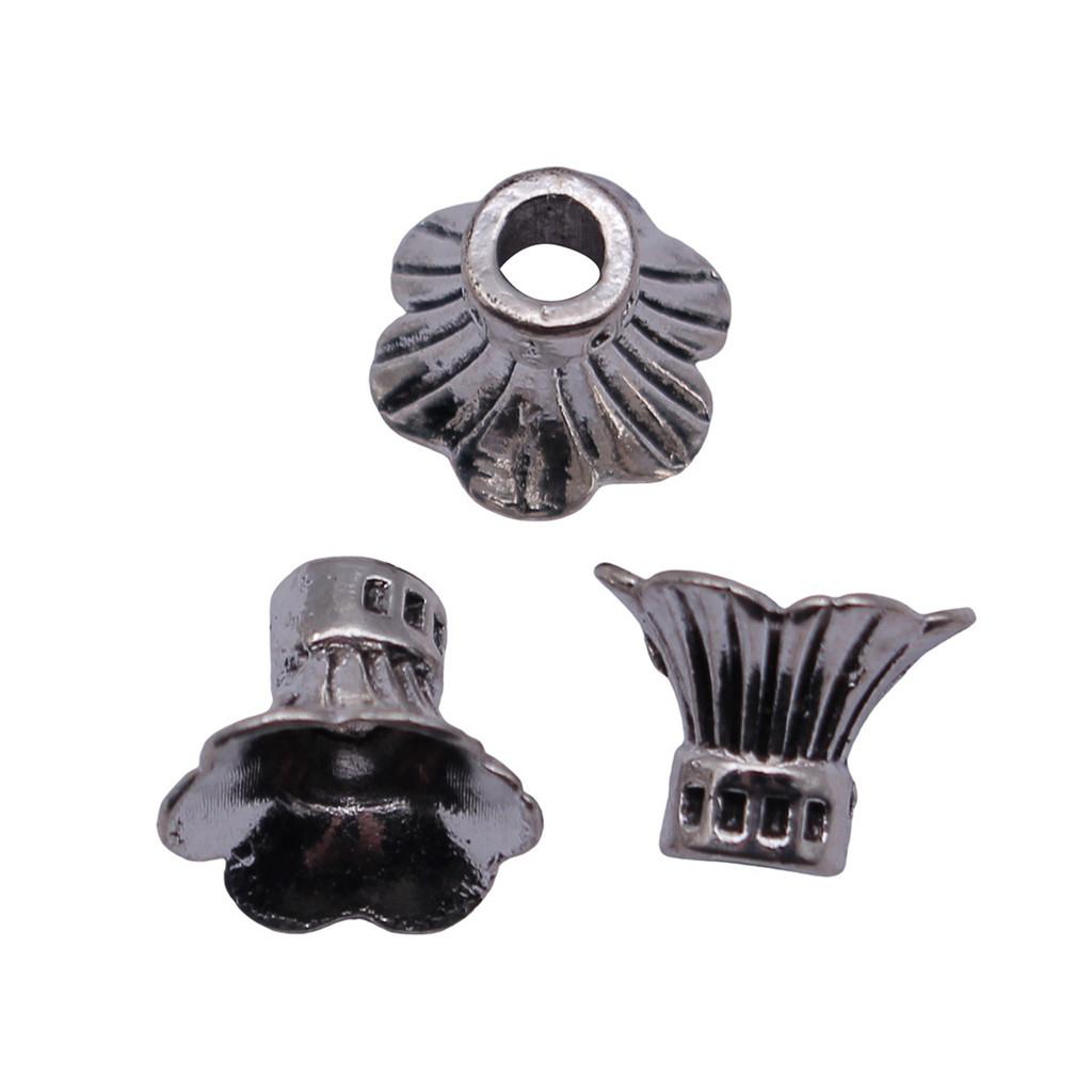 Flower Bead Cap Spacer Findings Ornate Covers For DIY Jewelry Making Materials