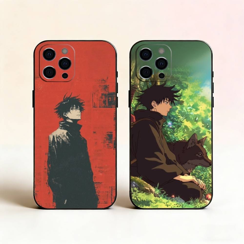 M-Megumi F-Fushiguro Phone Case Silicone Soft For IPhone 17 16 15 14 13 12 11 X XR Plus Pro Max Plus