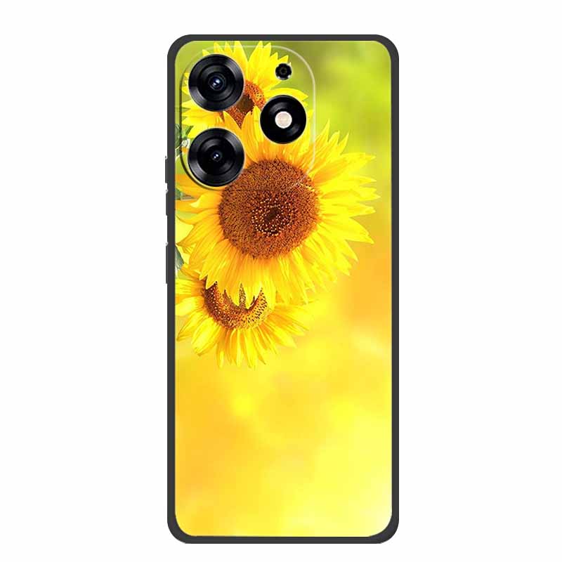 Phone Case For Blackview Shark 9 Case Black Silicone Soft Coque Funda For Blackview Shark 9 Back Cover Case Shark9 6.67" Shell