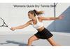 Women's High-Waisted Pleated Tennis Skirt with Pockets - Anti-Exposure Sports Skirt for Yoga, Running, and Fitness
