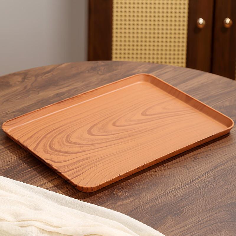 

Ru Han Japanese Style Imitation Wood Grain Serving Tray