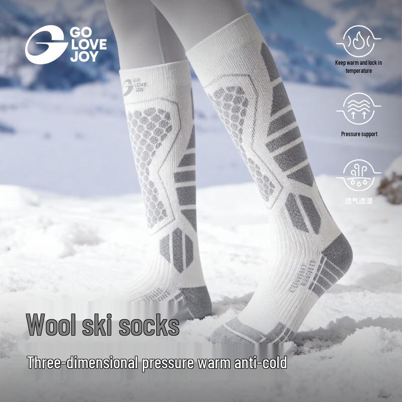 GOLOVEJOY Winter Wool Sports Socks M
