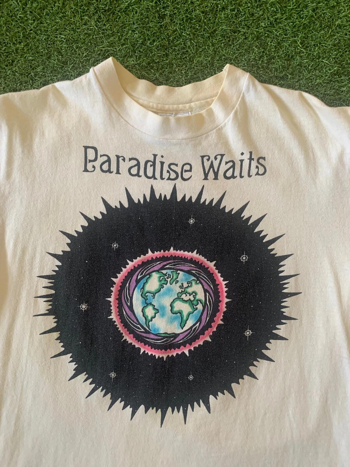 

Vintage Grateful Dead Paradise Waits Band T Shirt Men’s Medium 1989 Jerry Garcia 2XL