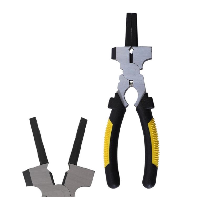 7inch Welding Pliers Multifunctional Steel Welding Pliers for Welding Electrical Mechanical Workshop and Home Use