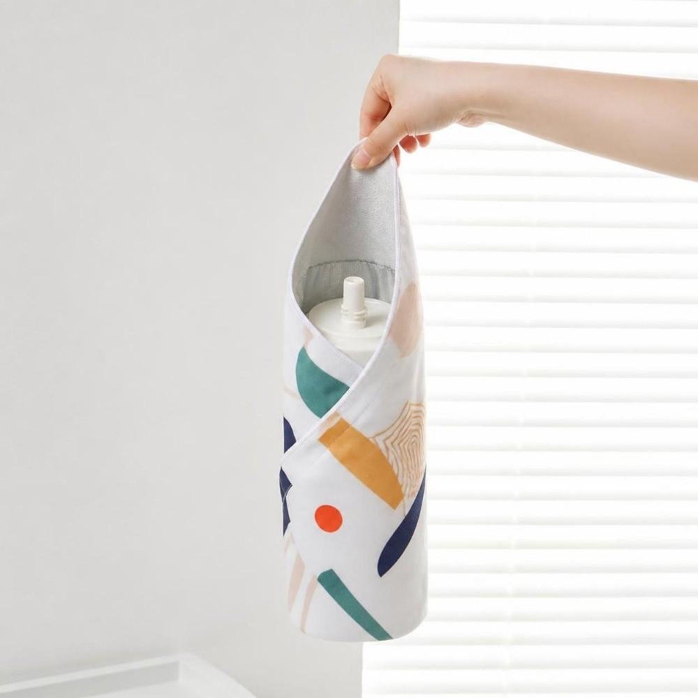 Aluminum Foil Lining Lunch Box Wrapping Cloth Foldable Reusable Cold Hot Insulation Cover Portable Eco-Friendly
