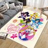 Sailor Moon Healing Illustration Area Rug, Sailor Moon Fan Cozy Carpet, Great Gift.chl