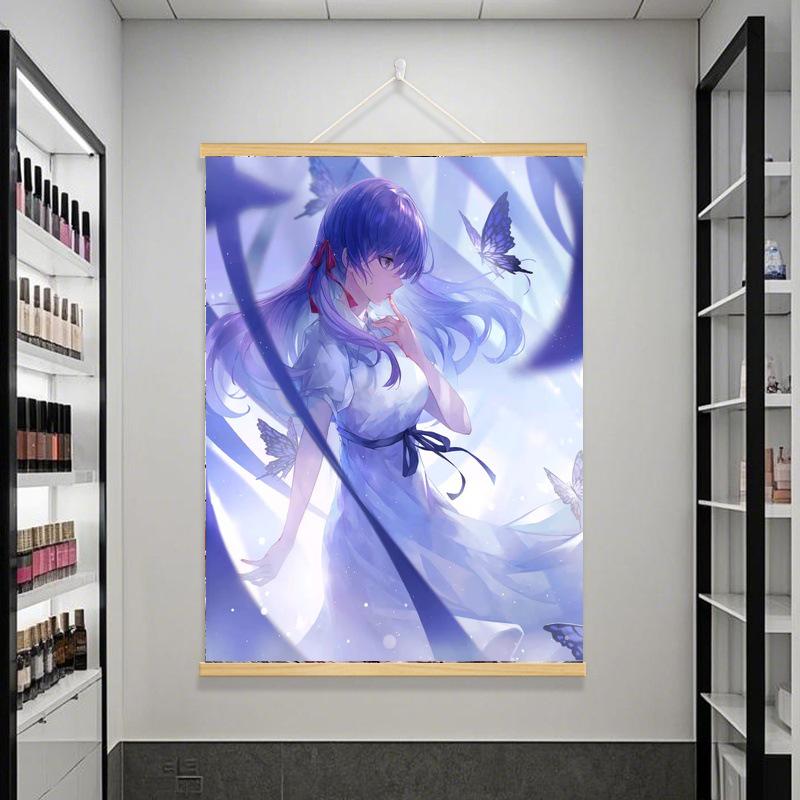 Fate Heaven's Feel Emiya Shirou & Matou Sakura Dorm Room Poster - HD Self-Adhesive Wall Sticker