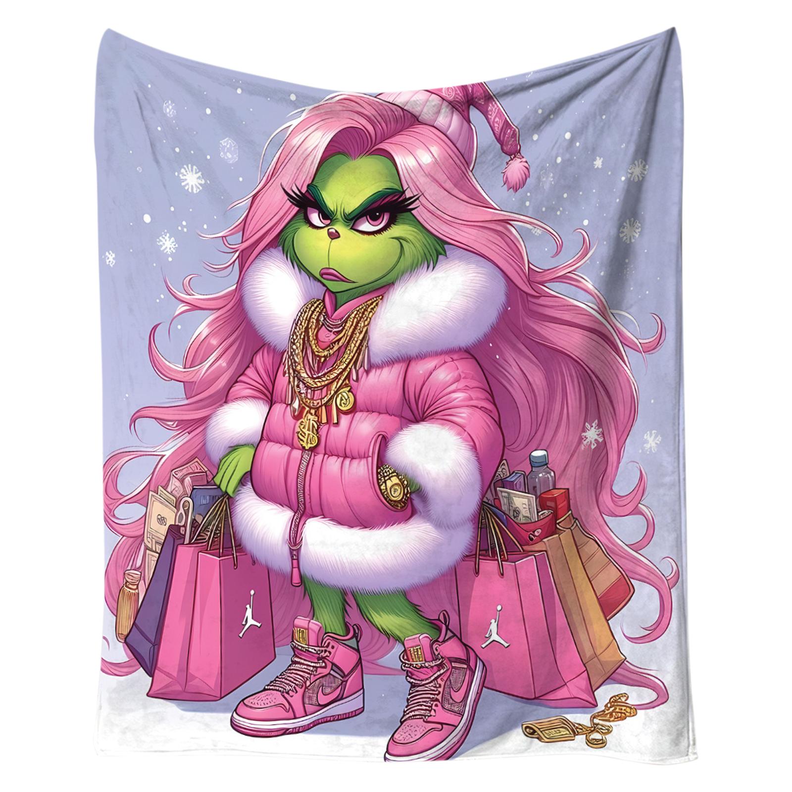 

130*150cm Greentown Flannel Blanket One Size