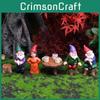 Resin Garden Decorations With Fantasy Dwarfs For Home And Handicrafts Patio