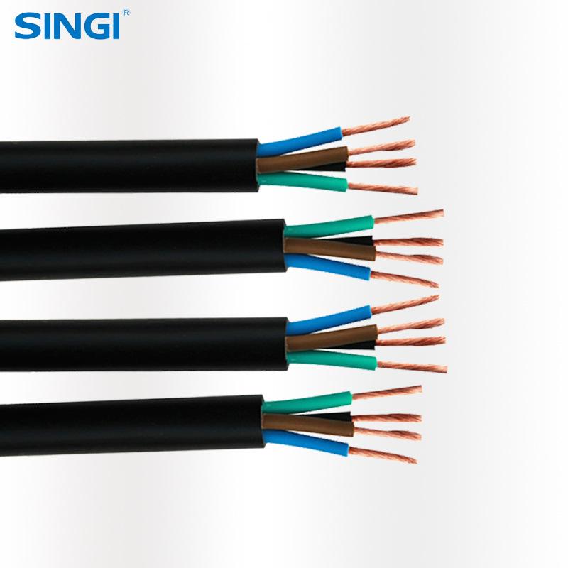 RVVP 4x0.5 Copper Core PVC Insulated and Sheathed Shielded Flexible Cable
