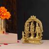 Ram Darbar Brass Murti Statue for Pooja Room & Gift, Religious Idol Figurine for Home & Office Decor, Hindu Lord Ram