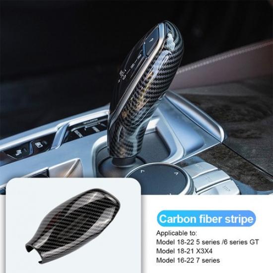 Car Gear Shift Knob Cover Trim Styling Accessories For BMW 7 Series 6GT 16-22 X3