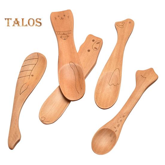 Dezertní lžička Hladký povrch Míchání Bez BPA Vynikající Dětská Zmrzlina Jogurt Med Mini kuchyňské pomůcky