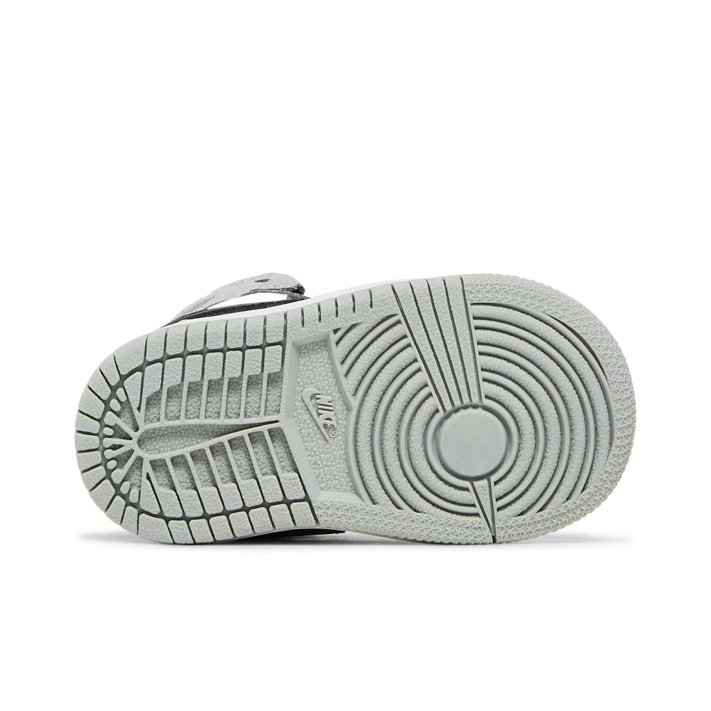 Air Jordan 1 Mid Toddler 'Light Smoke Grey' (Unisex) Light Smoke Grey / Black / White Toddler Shoes 640735 092