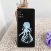 Genshin Impact Anime Funda Pro Samsung A51 A71 A12 A21s Pouzdro pro Galaxy A31 A32 A52 A02s A11 A72 A41 Matný měkký kryt telefonu