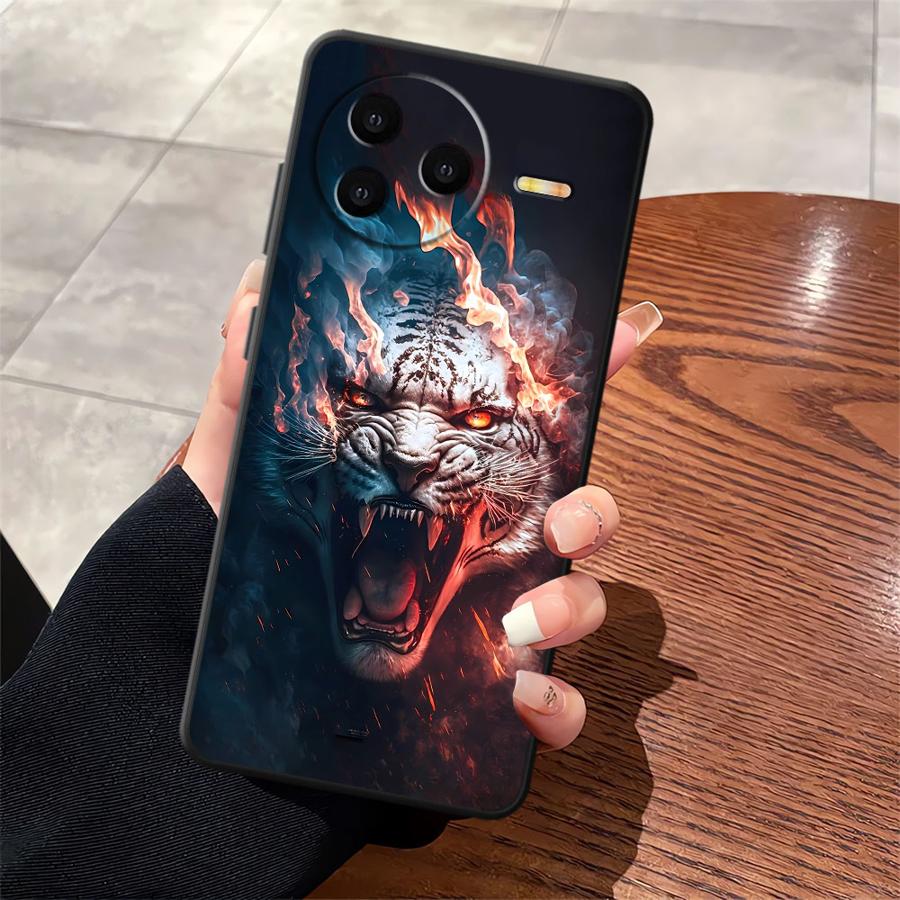 Cool Animal Tiger Lion Horse Funda Phone Cover Case for Xiaomi Redmi A4 A5 10 A1 A2 Plus K40 K80 Pro 13C 14C A3 12C 9