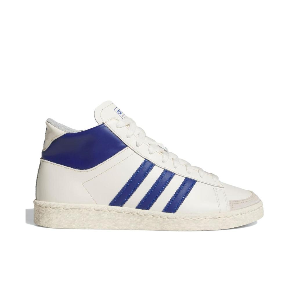 adidas Jabbar High Off White Collegiate Royal Unisex Sneakers Cream Cream-White IH5316