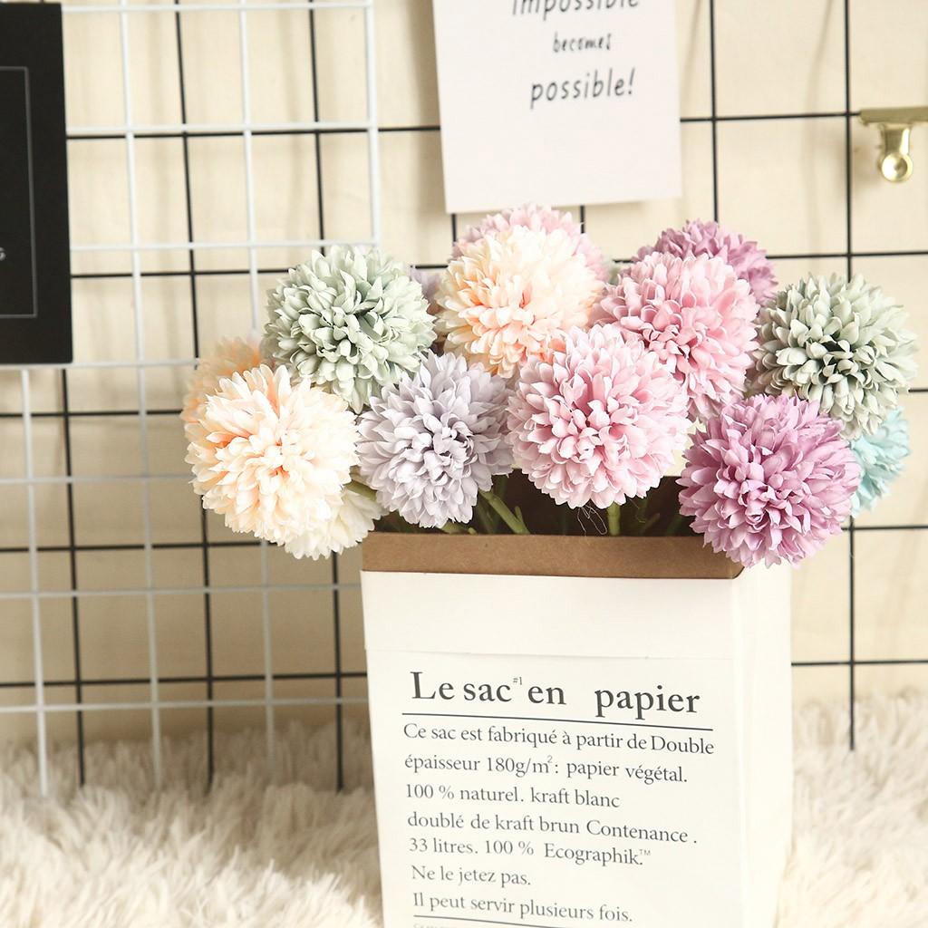 Multicolor Artificial Fake Plastic Plant Flowers Home Garden Wedding Decor