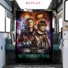 Supernatural Forces blanket Camping trip blanket Digital printing Office rest blanket Air conditioning blanket
