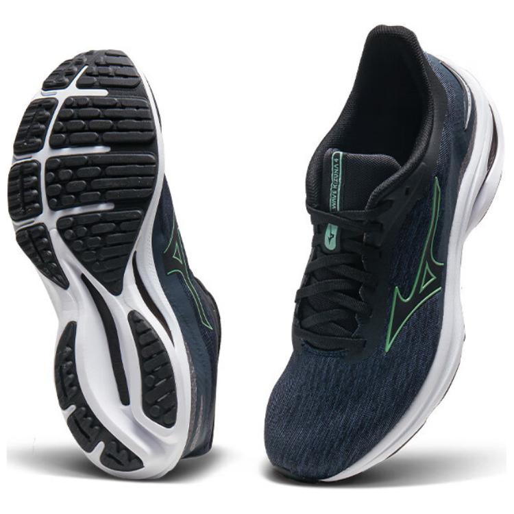 Mizuno Cushioning Balance Low top Running Shoes Men's Black/Mint Green J1GC241602
