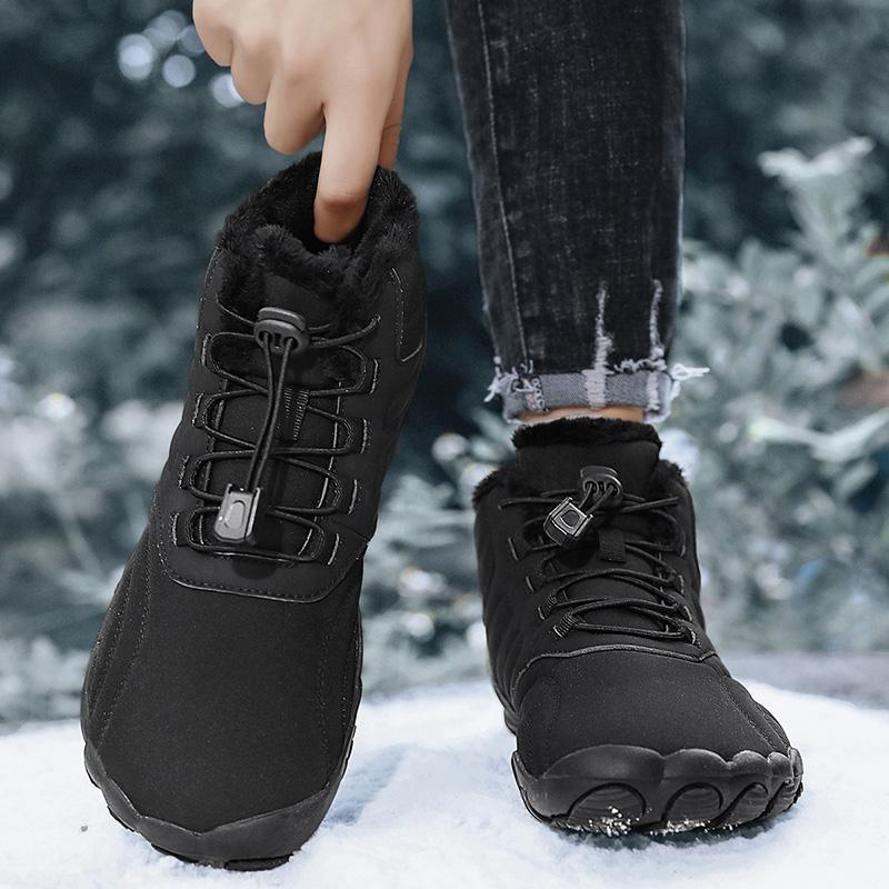 New Cotton Boots Men's and Women's Casual Cotton Shoes Piled and Thickened Snow Boots Warm Couple High-top Cotton Boots Factory