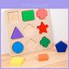 Holz-Formerkennungs-Puzzle für Kleinkinder, Pädagogisches Interaktives Spielzeug